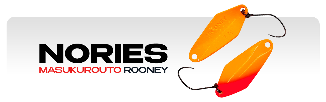 Колеблющиеся блесны Nories Masukurouto Rooney