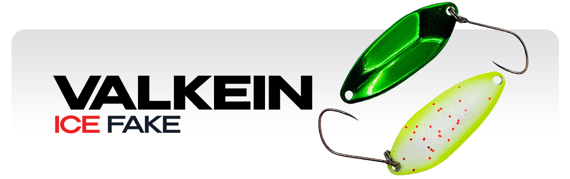 Колеблющиеся блесны ValkeIN Ice Fake