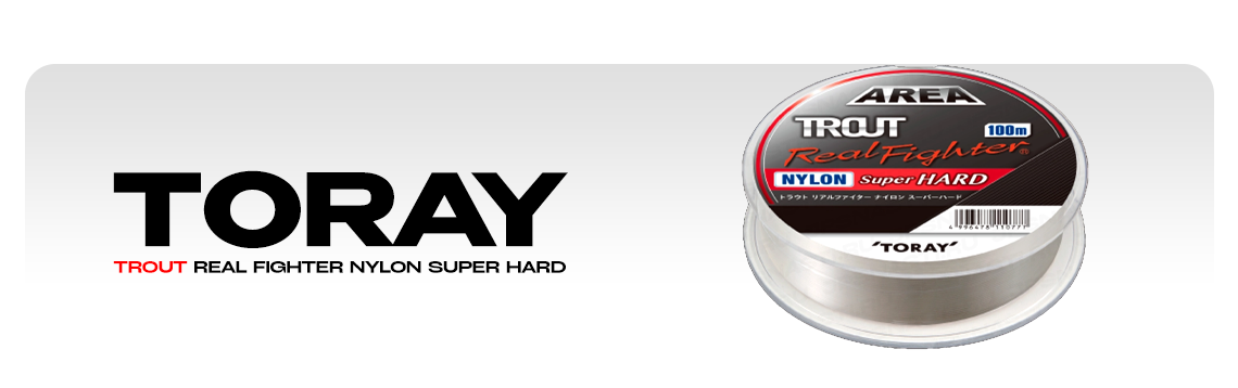Монофильные лески Toray Trout Real Fighter Nylon Super Hard
