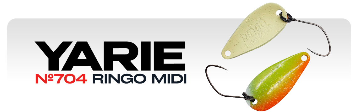Колеблющиеся блесны Yarie №704 Ringo Midi