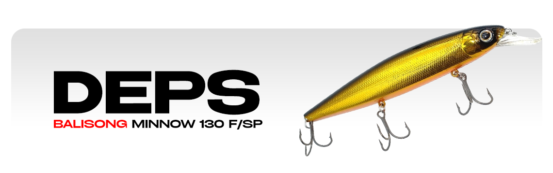 Воблеры Deps Balisong Minnow 130SP