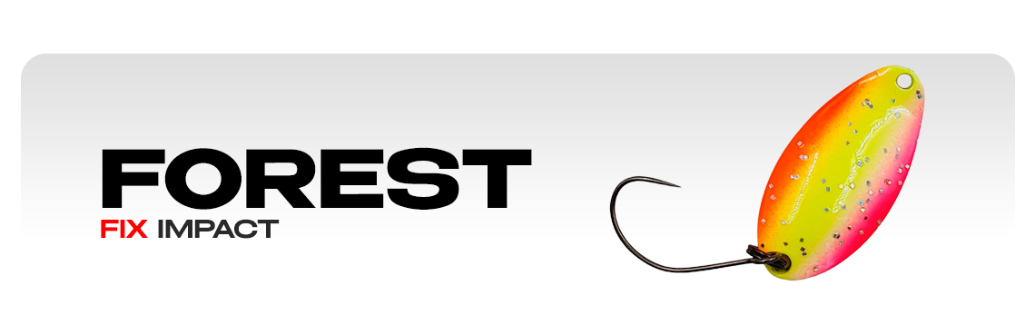 Колеблющиеся блесны Forest Fix Impact