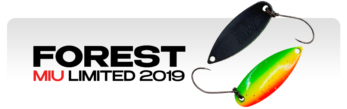 Колеблющиеся блесны Forest Miu Limited 2019