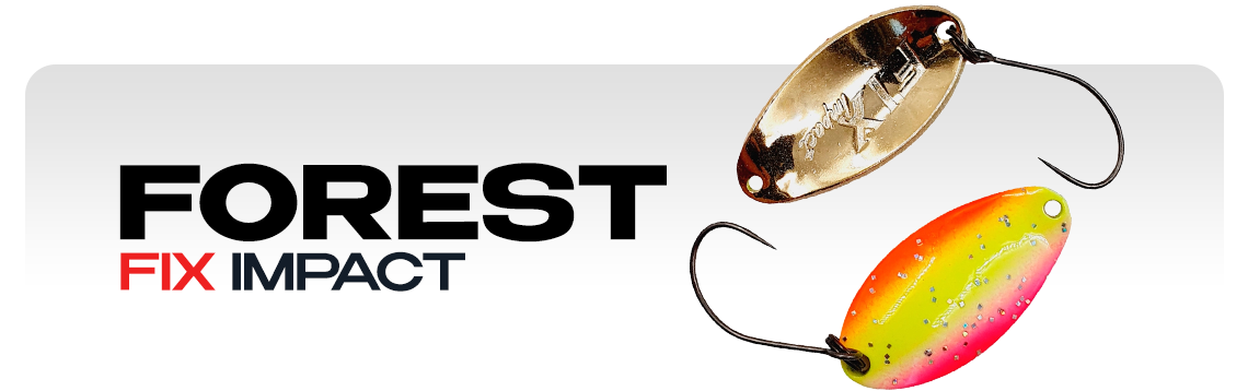 Колеблющиеся блесны Forest Fix Impact