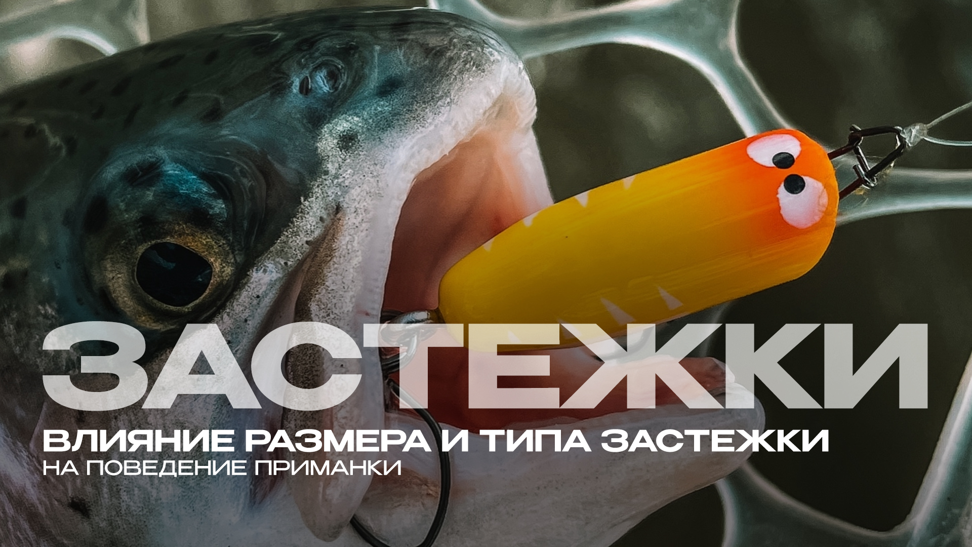 Рыболовные застежки для ловли форели
