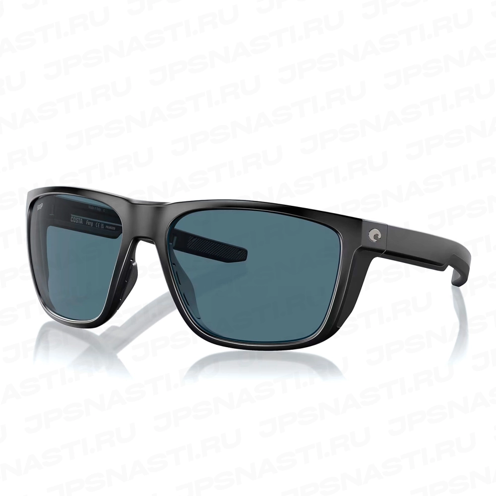 Очки поляризационные Costa Del Mar Ferg 580P, L, regular fit, matte black/gray