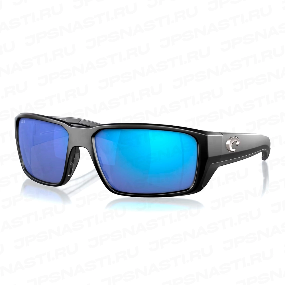 Очки поляризационные Costa Del Mar Fantail PRO 580G, L, regular fit, matte black/blue mirror