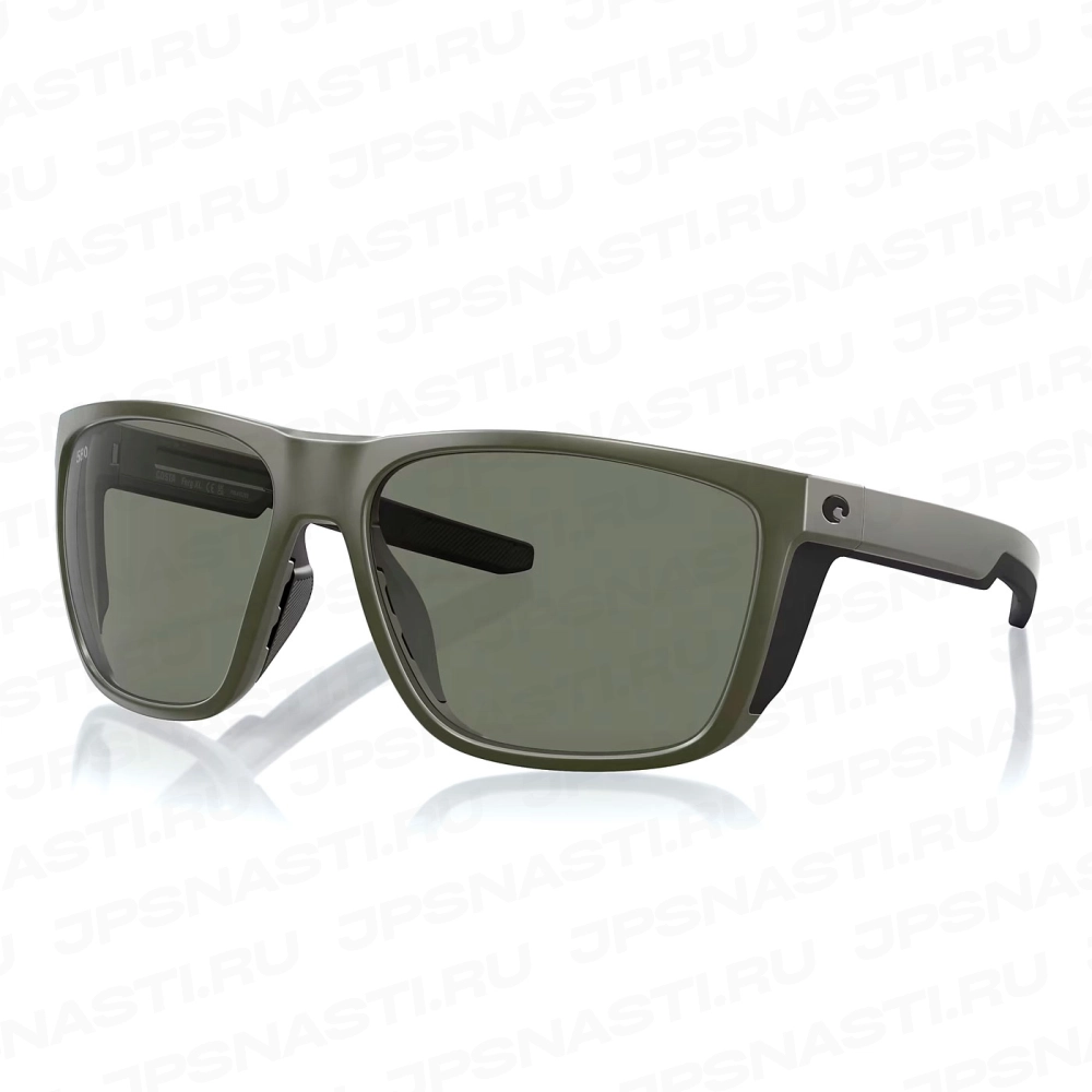 Очки поляризационные Costa Del Mar Ferg XL 580G, XL, wide fit, matte olive/gray