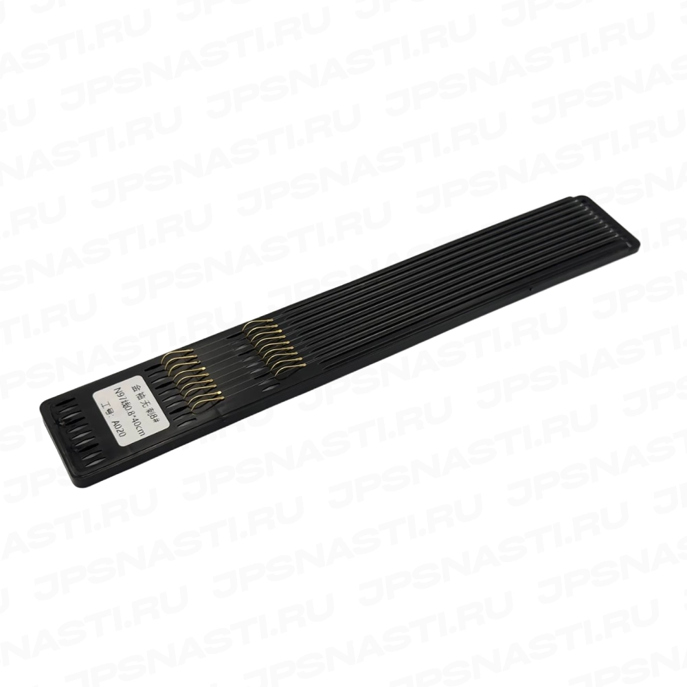 Готовые поводки Browka (карась), 40 см, #0.8, крючок #8 (золотой рукав), 10 шт.