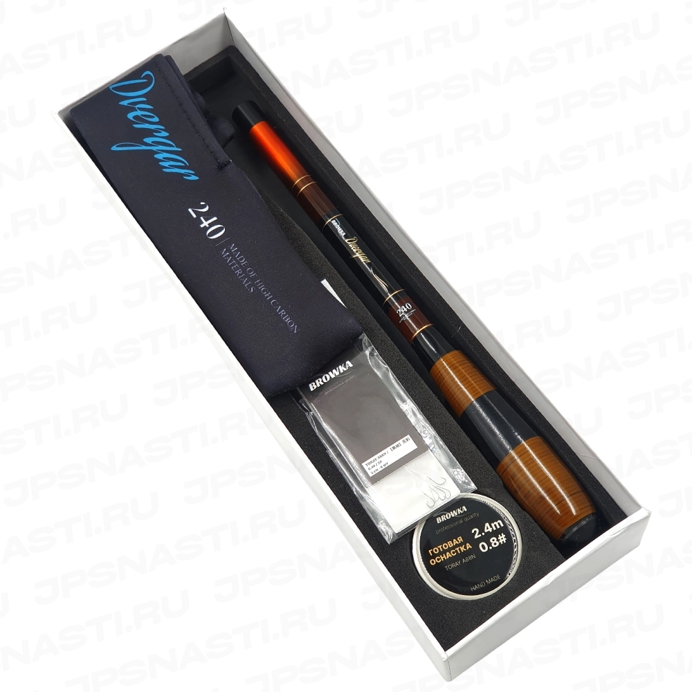 Удилище для танаго Browka Dvergar 240, 2.4 м, строй 28
