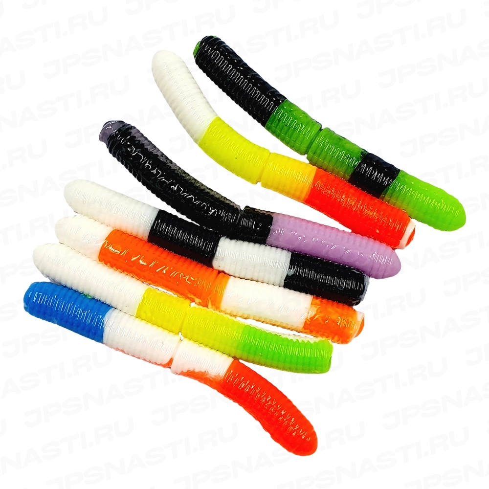 Силиконовые приманки Cool Place Buk, микс 4, сыр