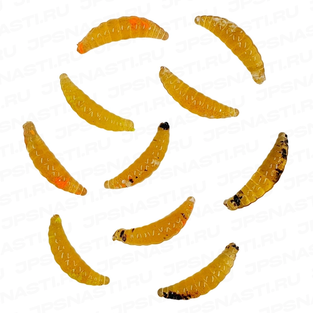 Силиконовые приманки Cool Place Maggot 1.6, крошка микс 4, сыр