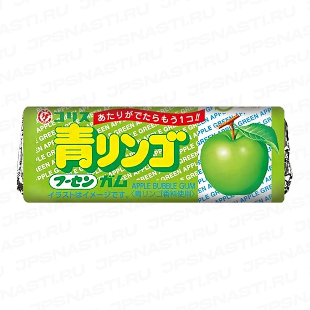 Жевательная резинка Coris Apple Bubble Gum, 11 г