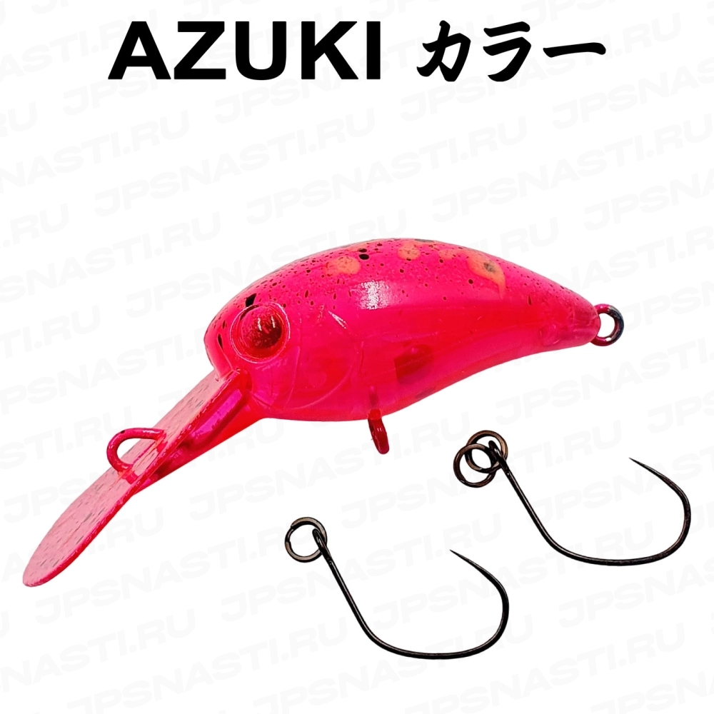 Воблер Timon KIBI Pani MR, 2.2 г, #Pink Splash Glow (Azuki Oricolor)