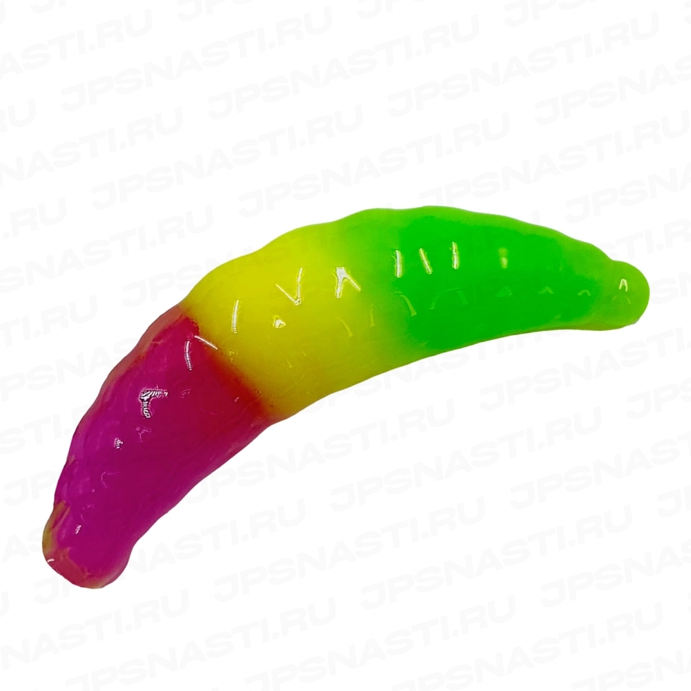 Силиконовые приманки Cool Place Maggot 1.6, слива/шартрез/зеленый, сыр