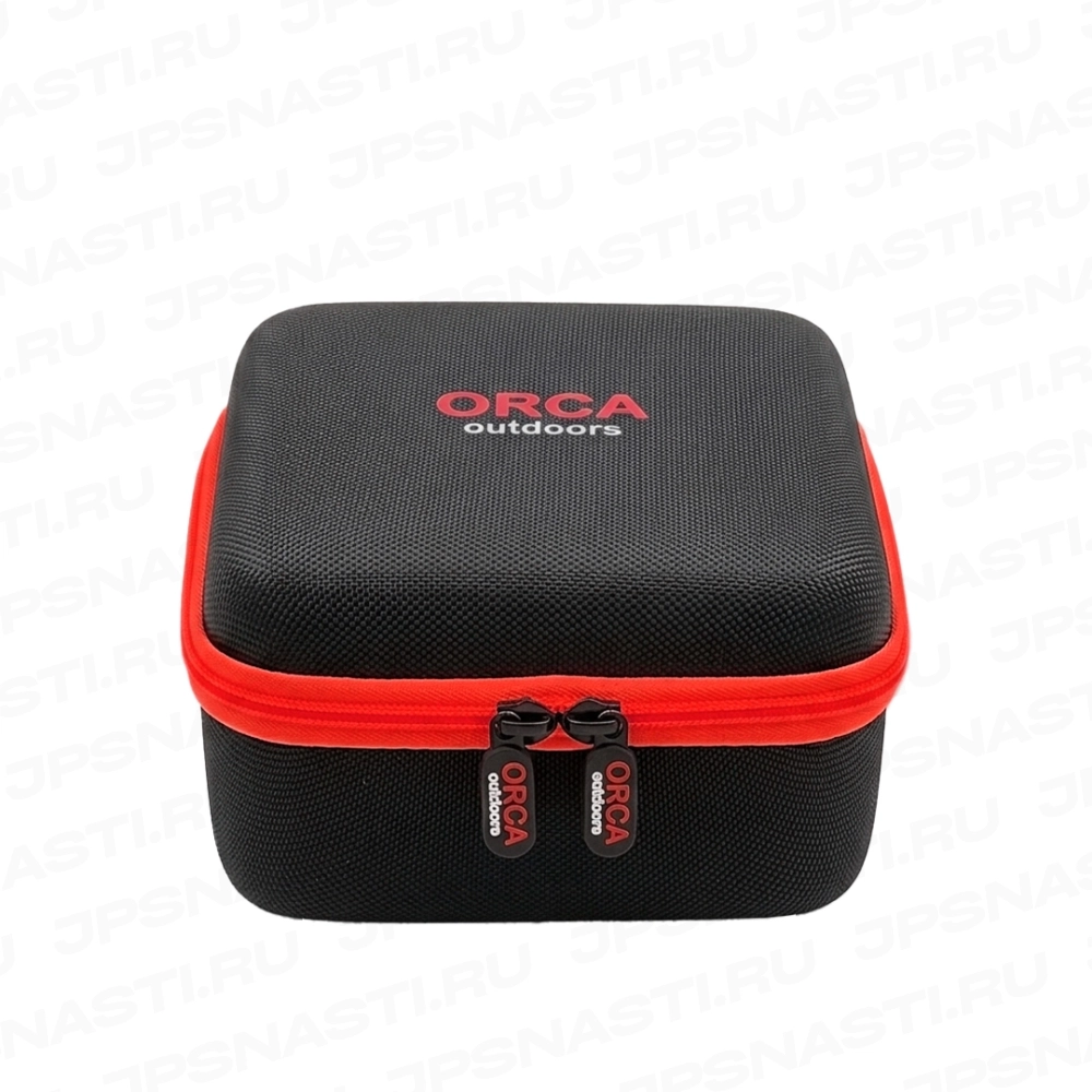 Жесткий кейс Orca Outdoors, для 1-ой катушки, красный