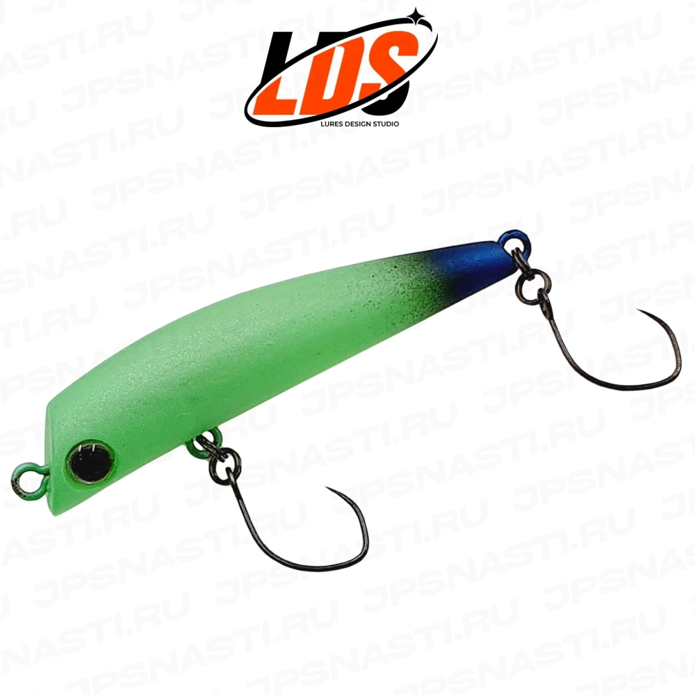 Воблер ValkeIN JuJu, 2.3 гр, Freeze Mint Glow (LDS Oricolor)