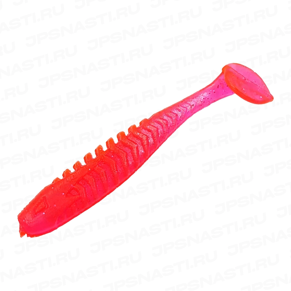 Силиконовые приманки Eleven Lures Loony Tail 2, 12 шт, #Slutty Pink