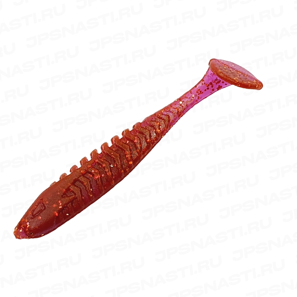 Силиконовые приманки Eleven Lures Loony Tail 2, 12 шт, #LOX