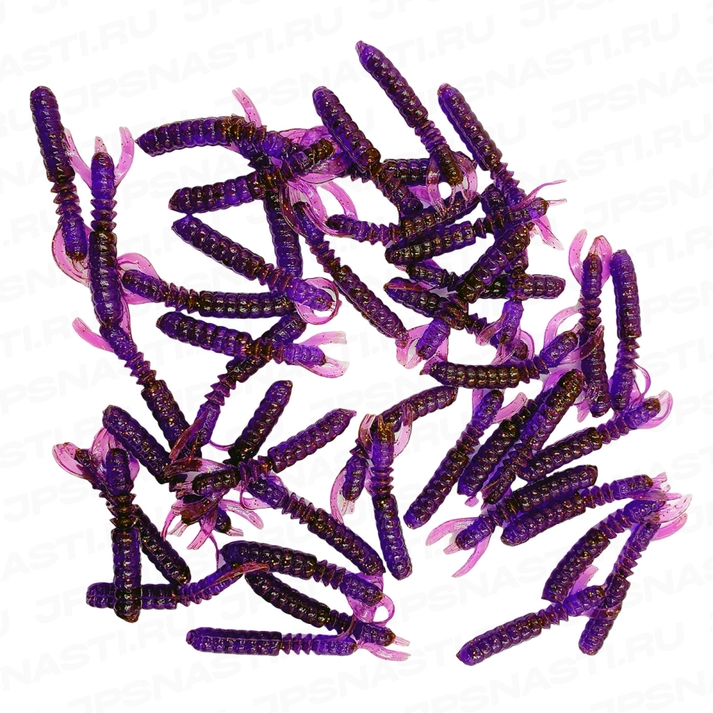 Силиконовые приманки Eleven Lures ScareCraw 1.2, 45 шт, #LOX