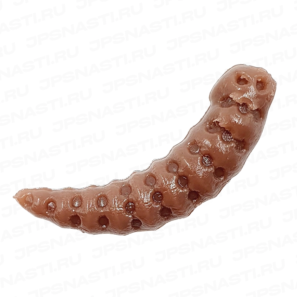 Силиконовые приманки Eleven Lures Leench 1.5, Brownie, сыр