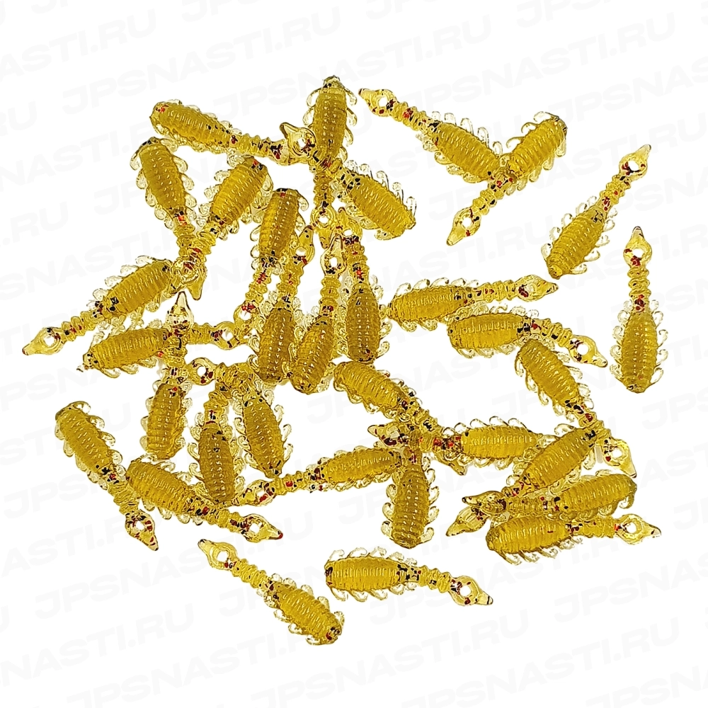 Силиконовые приманки Eleven Lures Atata, 30 шт, #Watermelon Seed