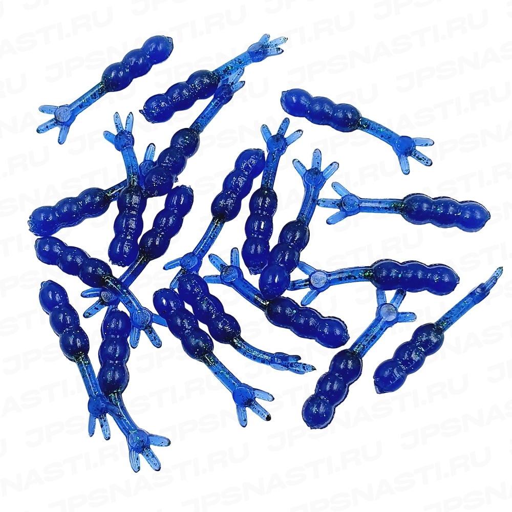Силиконовые приманки Eleven Lures Chikki 1.5, 20 шт, #Junebug