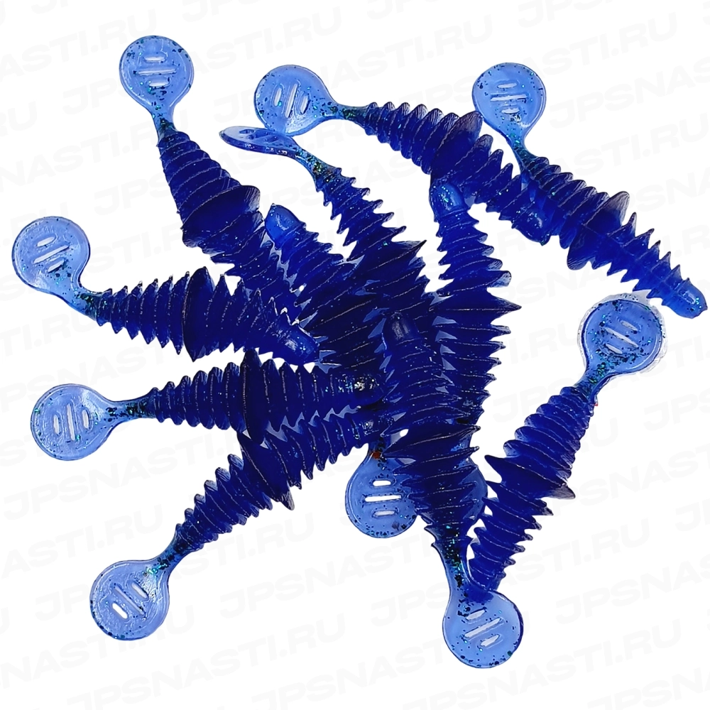 Силиконовые приманки Eleven Lures Sign 2, 10 шт, #Junebug