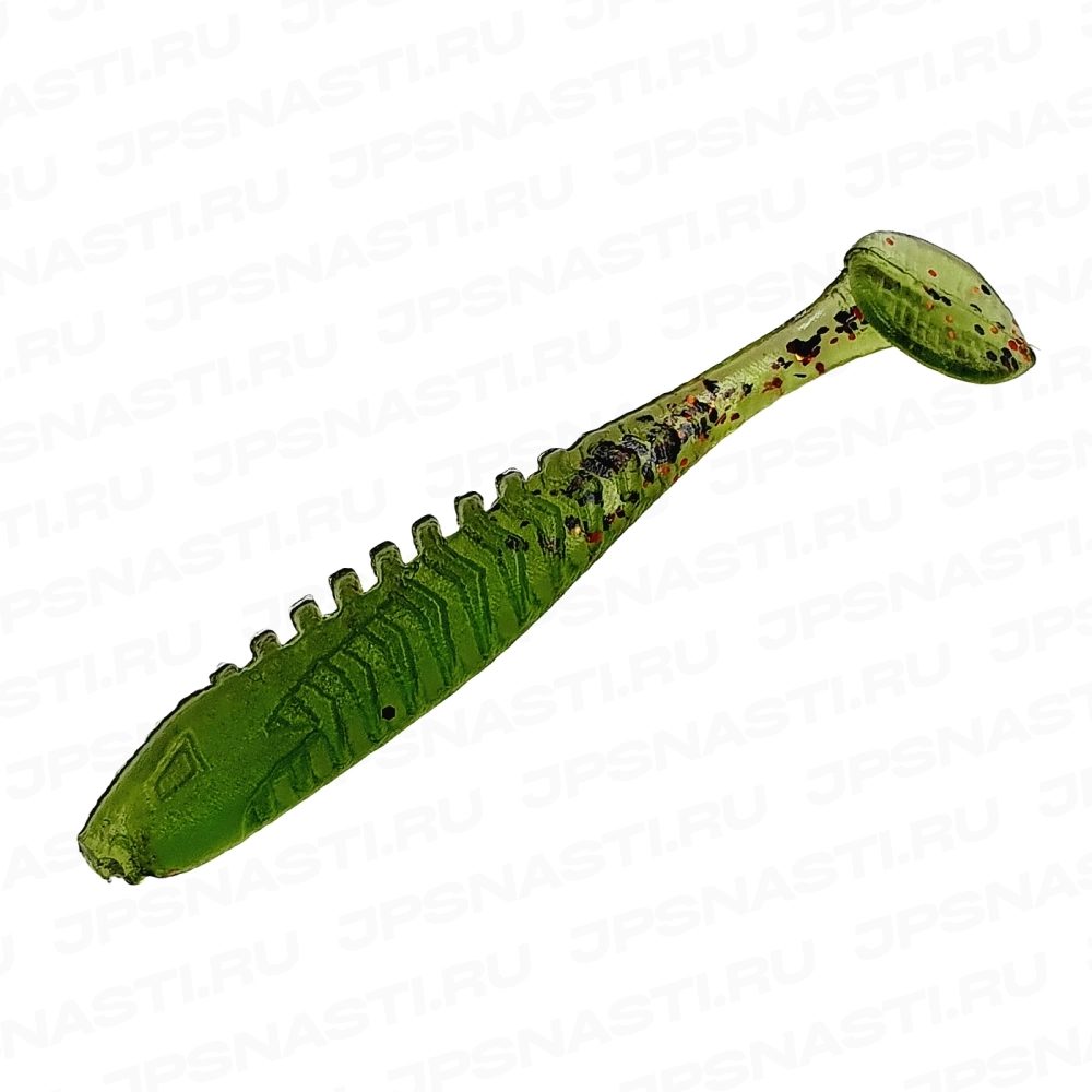 Силиконовые приманки Eleven Lures Loony Tail 2, 12 шт, #Watermelon Seed
