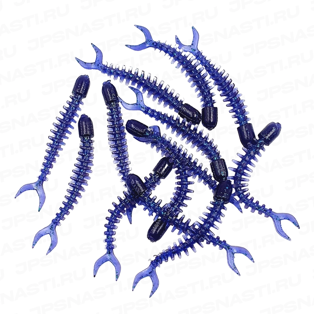 Силиконовые приманки Eleven Lures Dzen 2.2, 12 шт, #Junebug