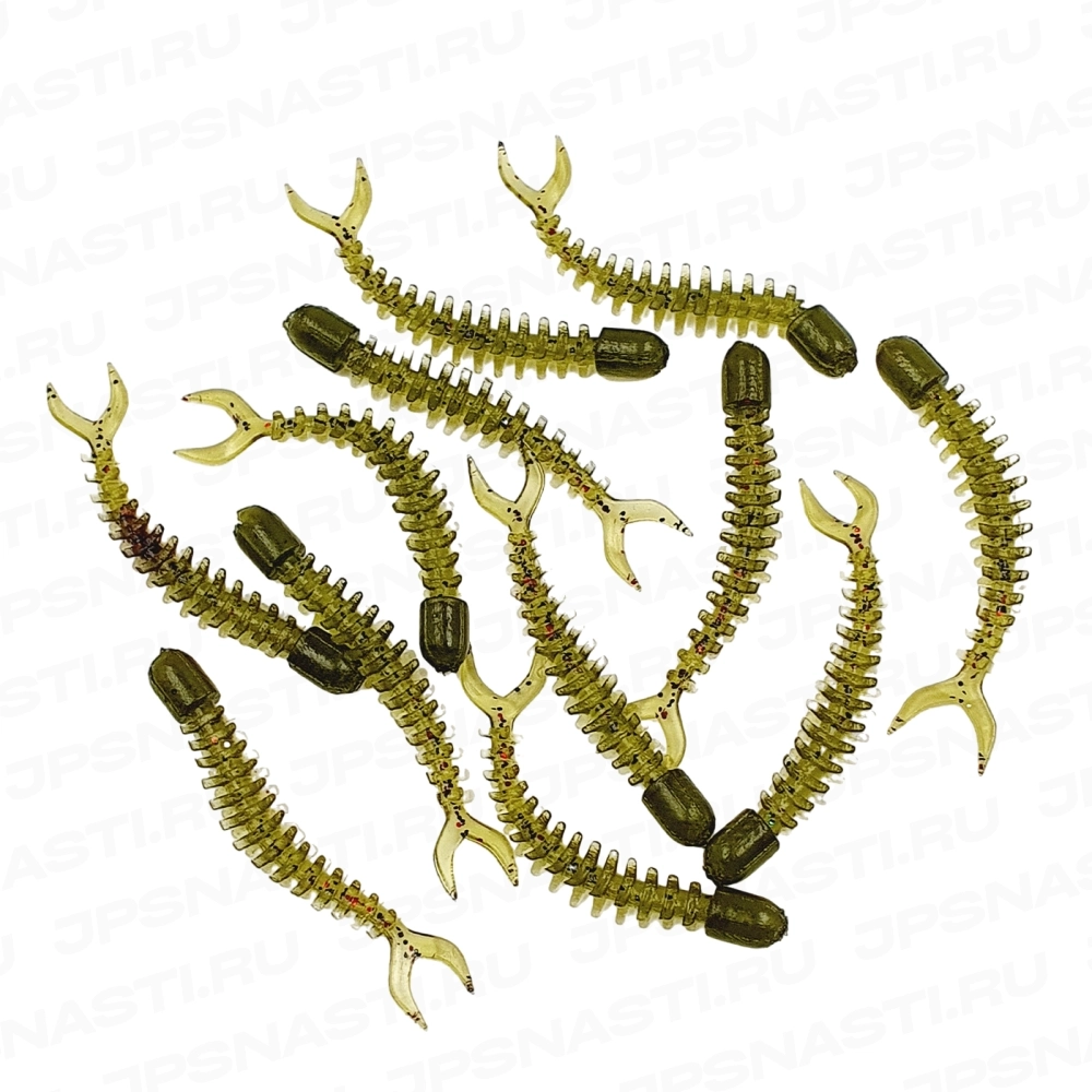 Силиконовые приманки Eleven Lures Dzen 2.2, 12 шт, #Watermelon Seed