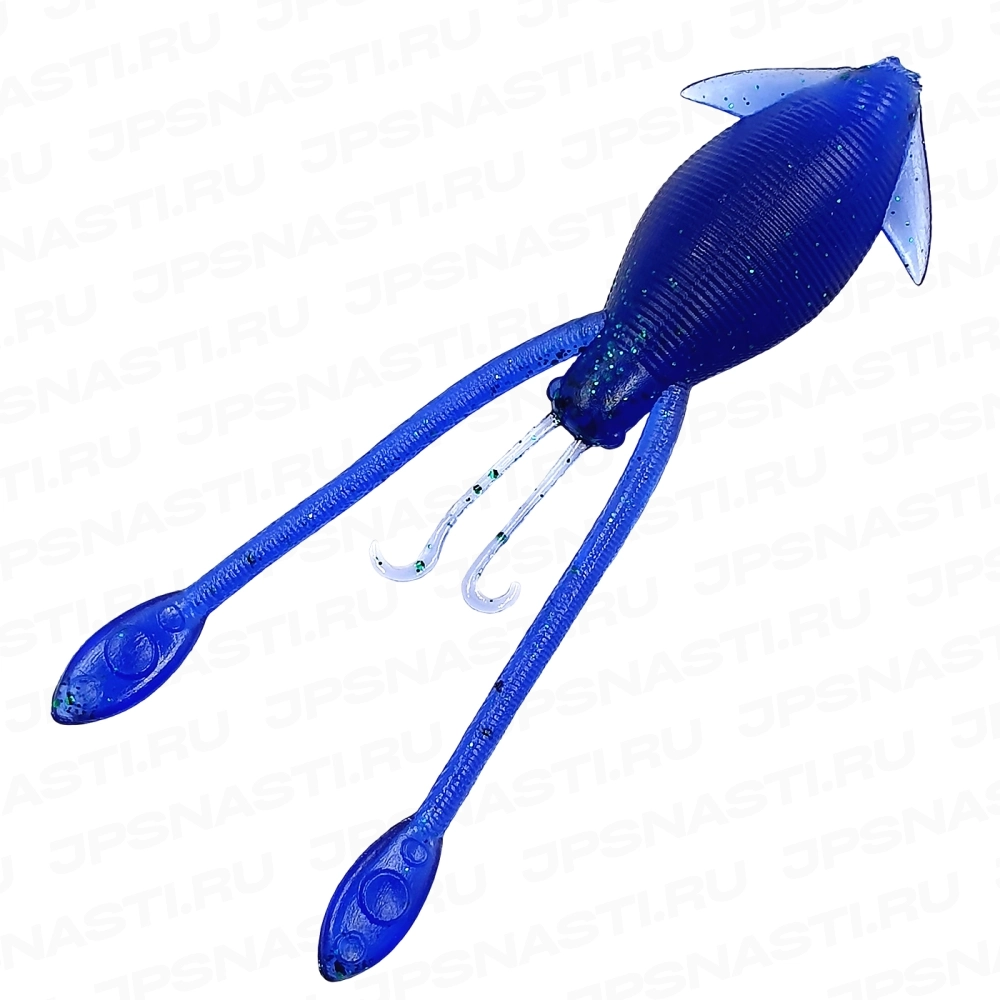 Силиконовые приманки Eleven Lures Squidward 2.8, 10 шт, #Junebug
