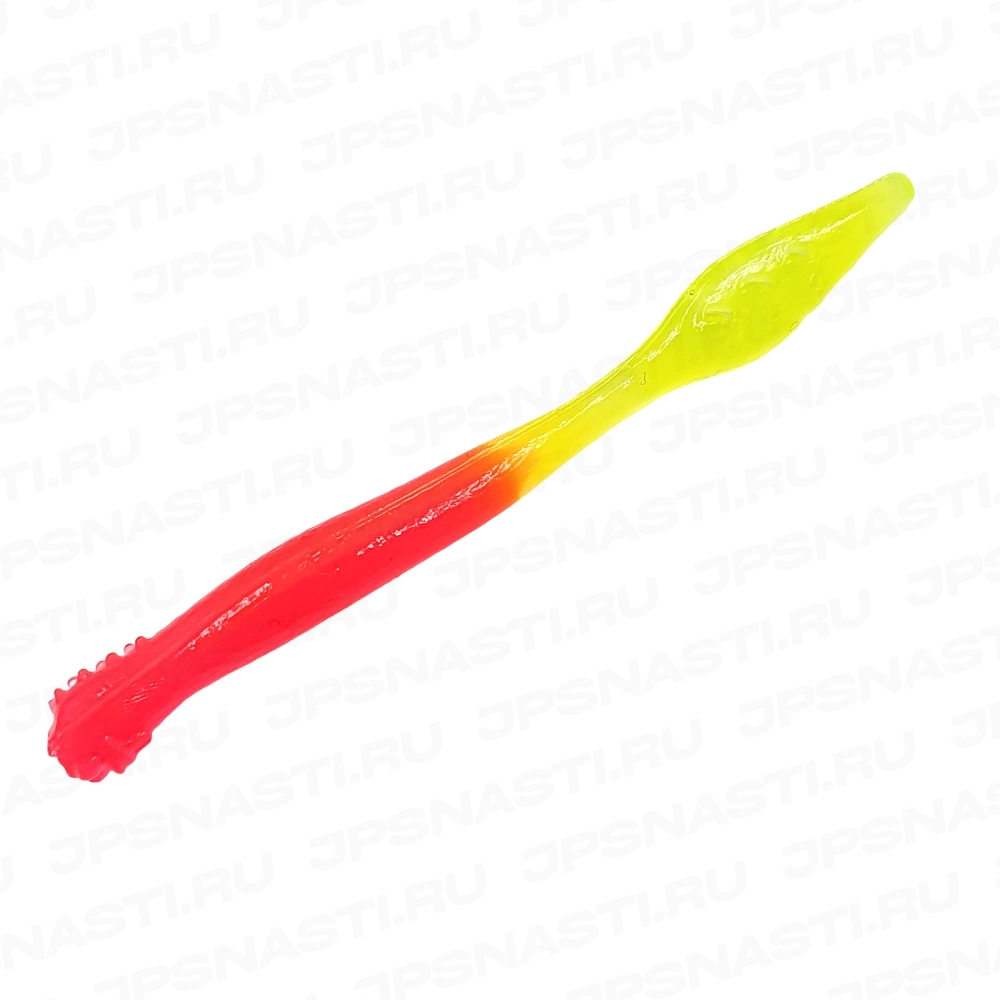 Силиконовые приманки Eleven Lures Bobr 3.1, Pinky Lemon, сыр
