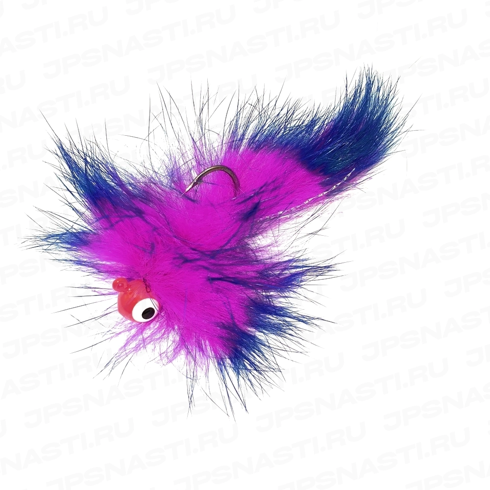 Стример Boroda Baits Roger, 3.5 г, 01-Night Fuchsia