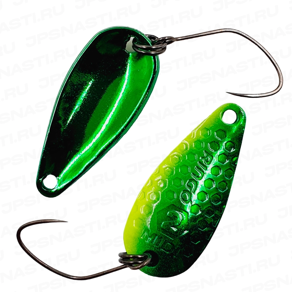 Колеблющаяся блесна Yarie №704 Ringo Midi 2 Hammered, 2 гр, H1