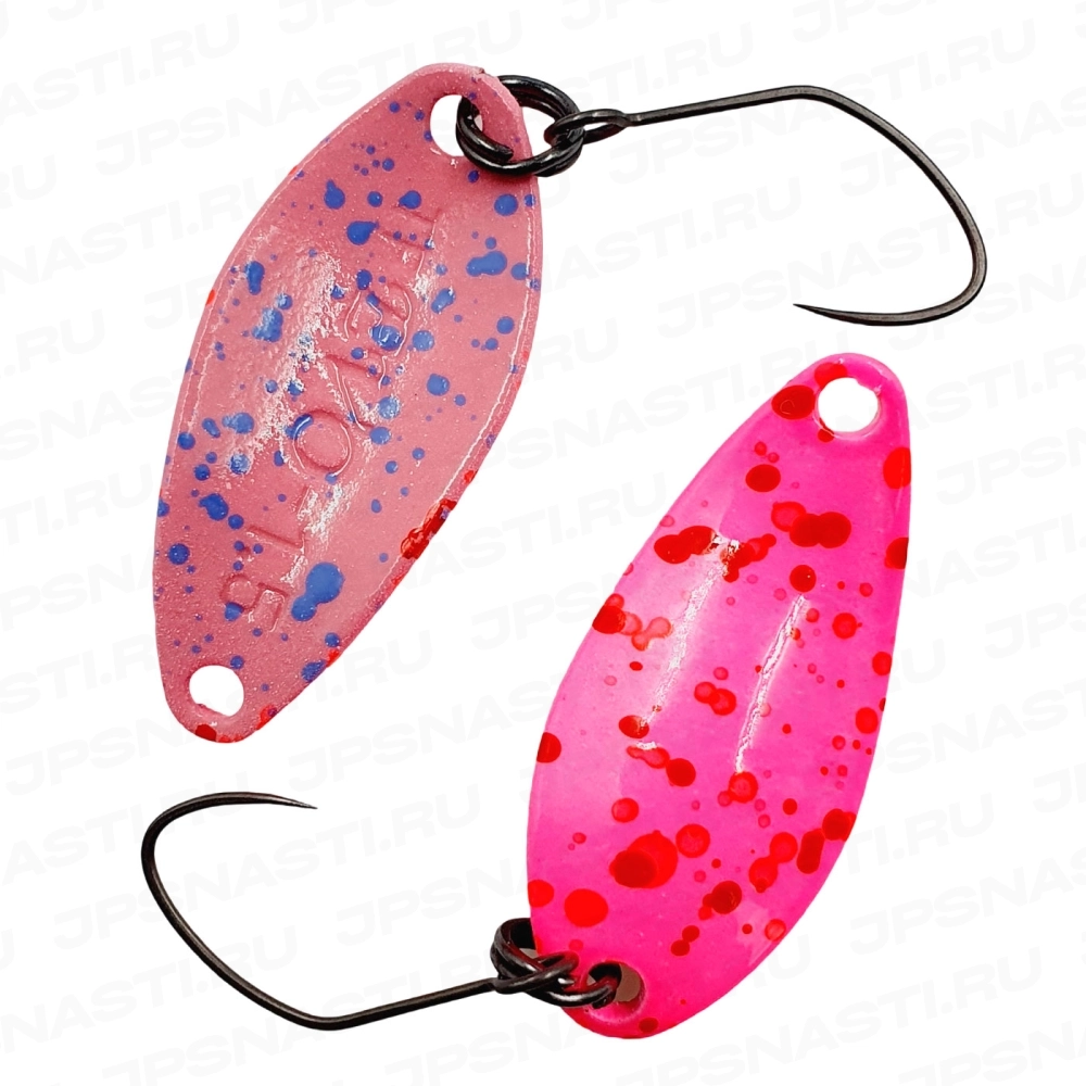Колеблющаяся блесна Yarie №710 T-Fresh EVO, 1.5 гр, #Pink Robin (Isezaki Oricolor)