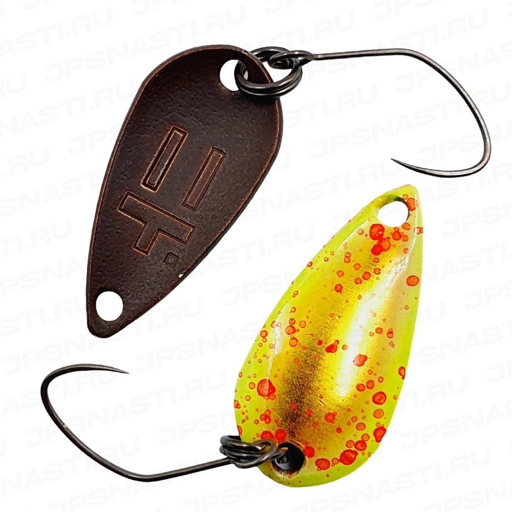 Колеблющаяся блесна Yarie №706 T-Spoon, 1.1 гр, AD10