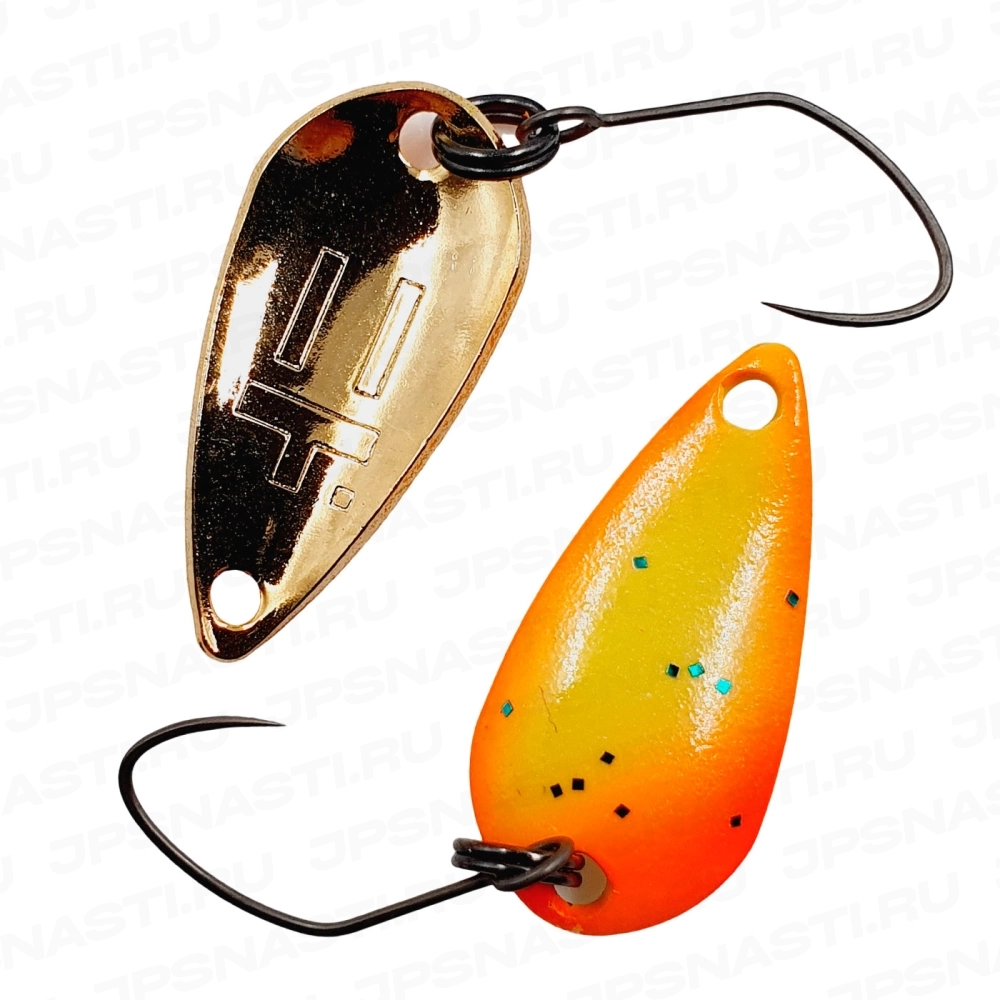 Колеблющаяся блесна Yarie №706 T-Spoon, 1.1 гр, #Congou (Isezaki Oricolor)