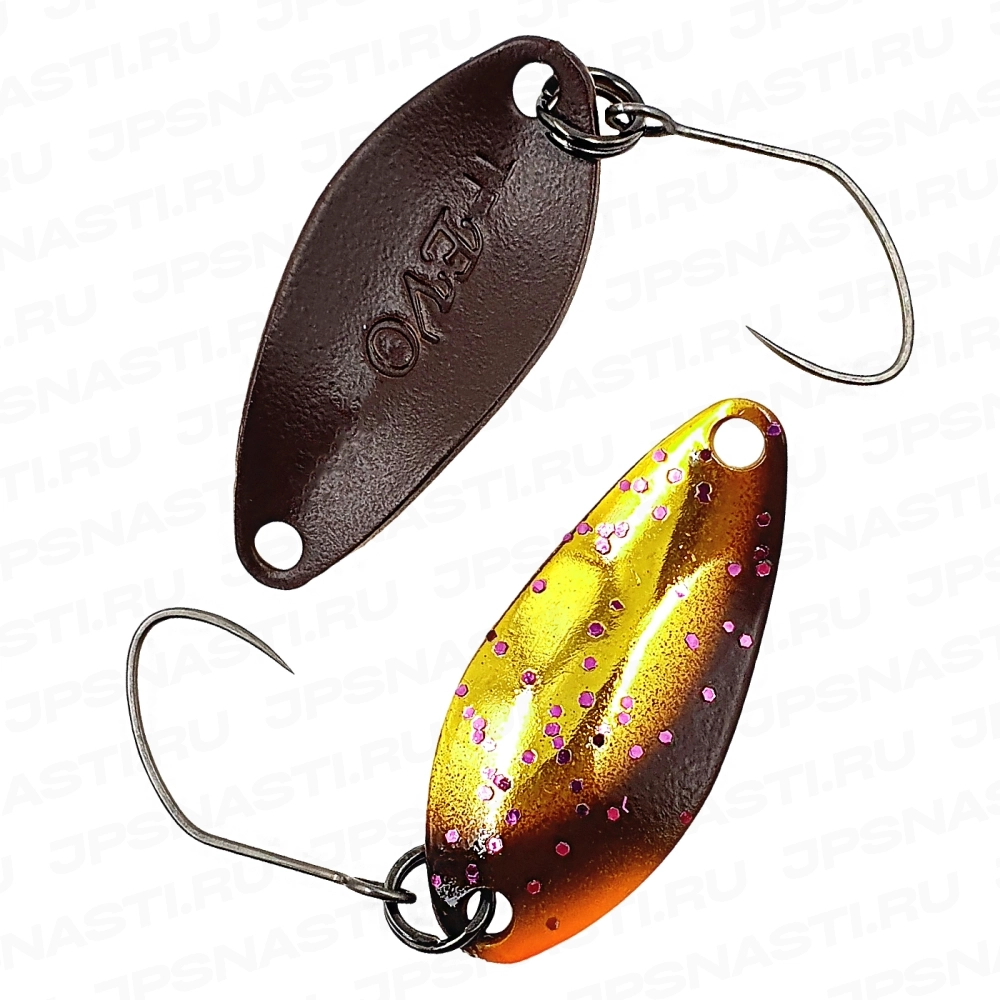 Колеблющаяся блесна Yarie №710 T-Fresh EVO, 1.5 гр, #Triangle (Isezaki Oricolor)