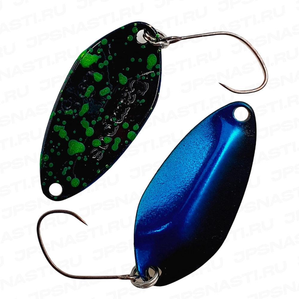 Колеблющаяся блесна Mukai Campus, 1.5 гр, #Blue Seed 2