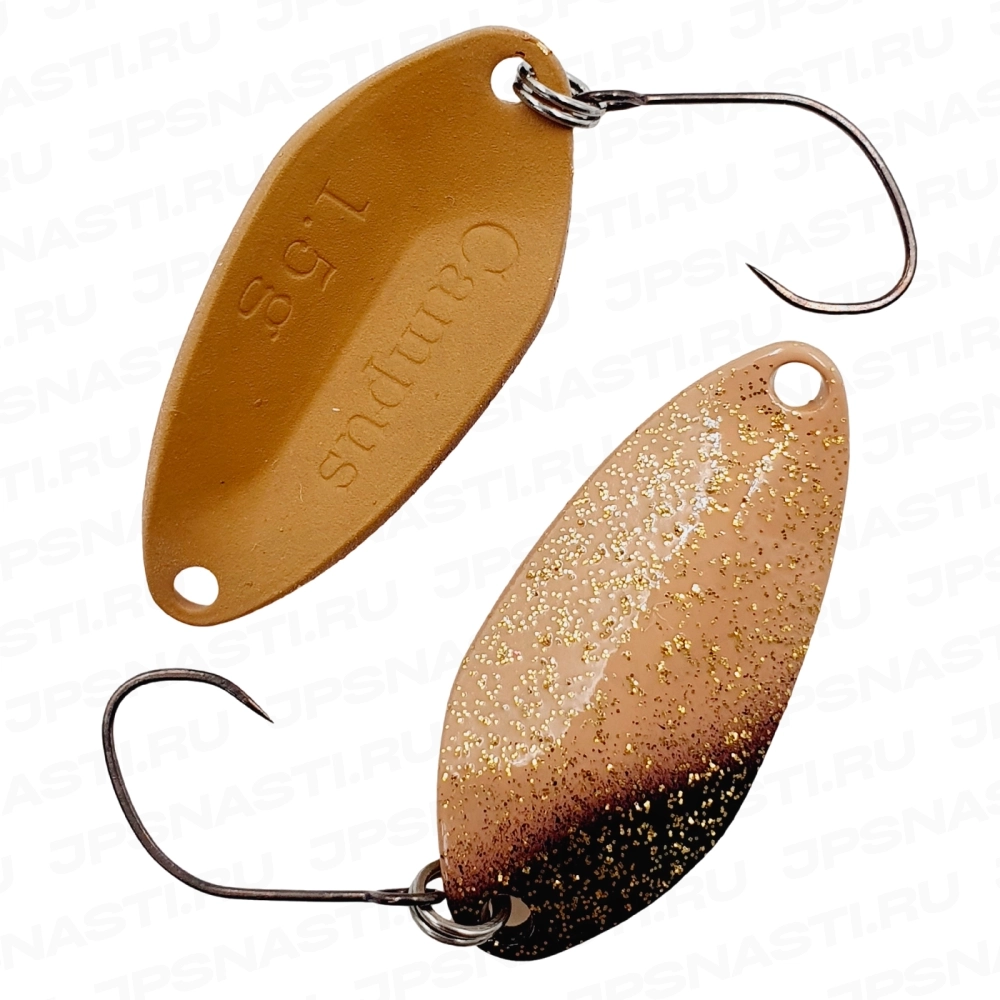 Колеблющаяся блесна Mukai Campus, 1.5 гр, #L.Brown