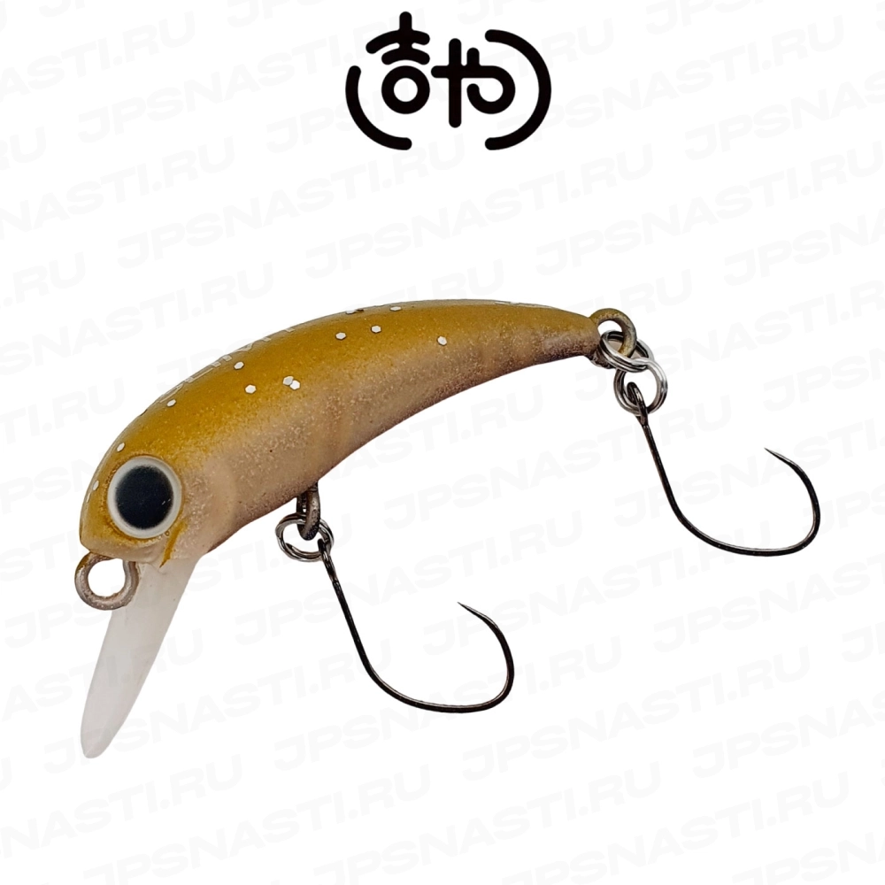 Воблер Mukai TremoSlim 28MR F, 1.2 гр, #Green Dragon (Kitiya Oricolor)
