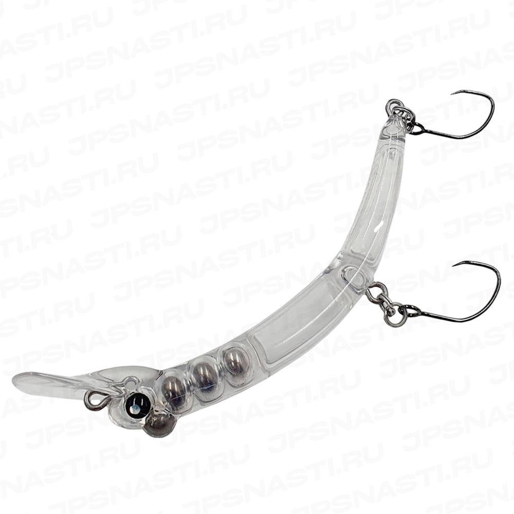 Воблер Mukai Backstroke 55S, 3.5 г, #Clear Mat (Spiral)