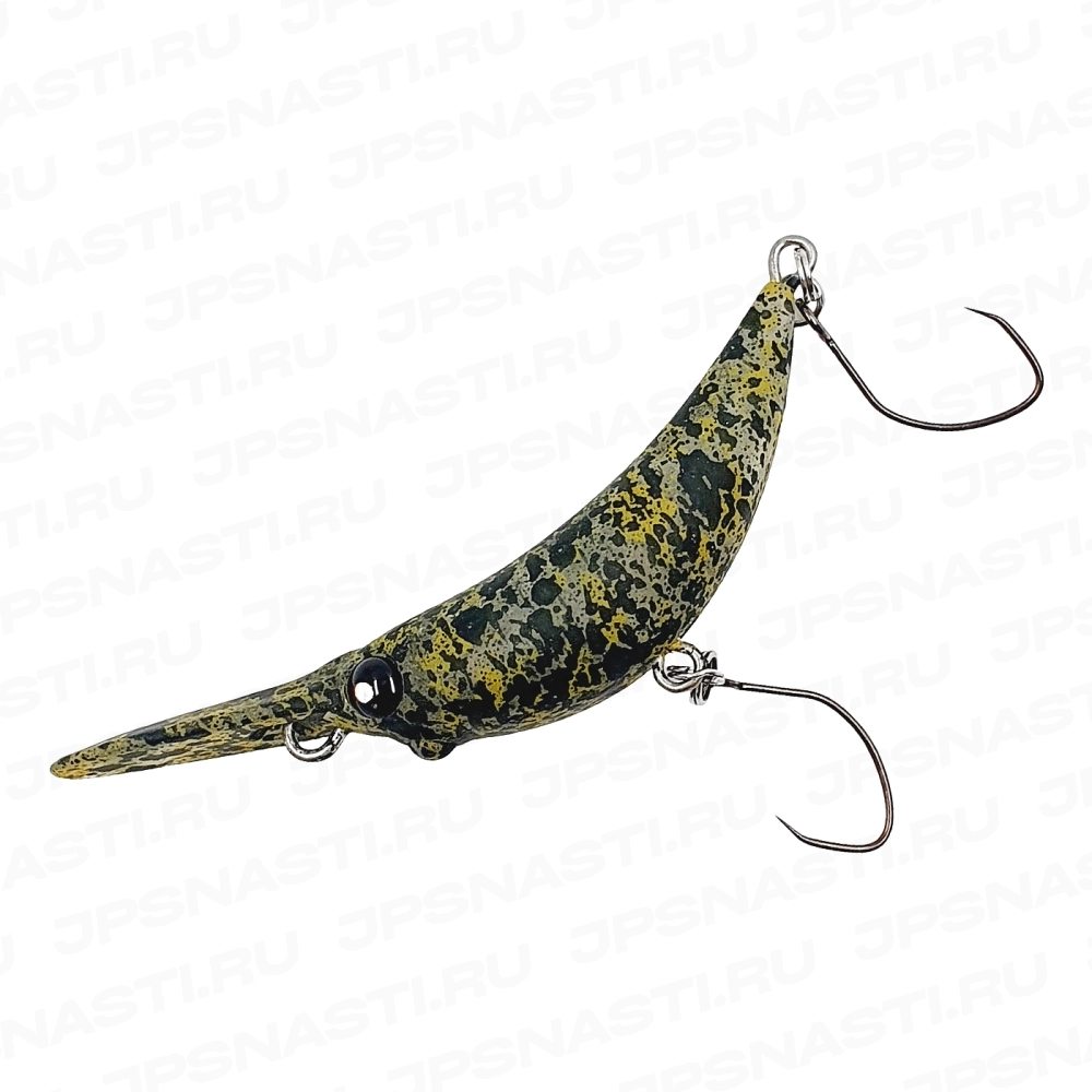 Воблер Mukai Up Ward Zanmu 35S, 3.2 г, #Olive Olive Glow