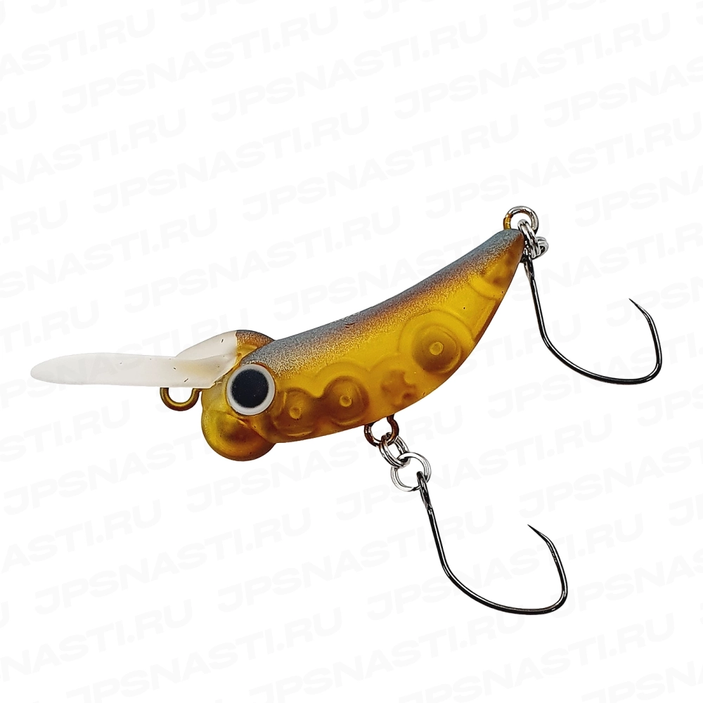 Воблер Mukai Shachihoko 28S, 3.3 гр, #Gold Olive