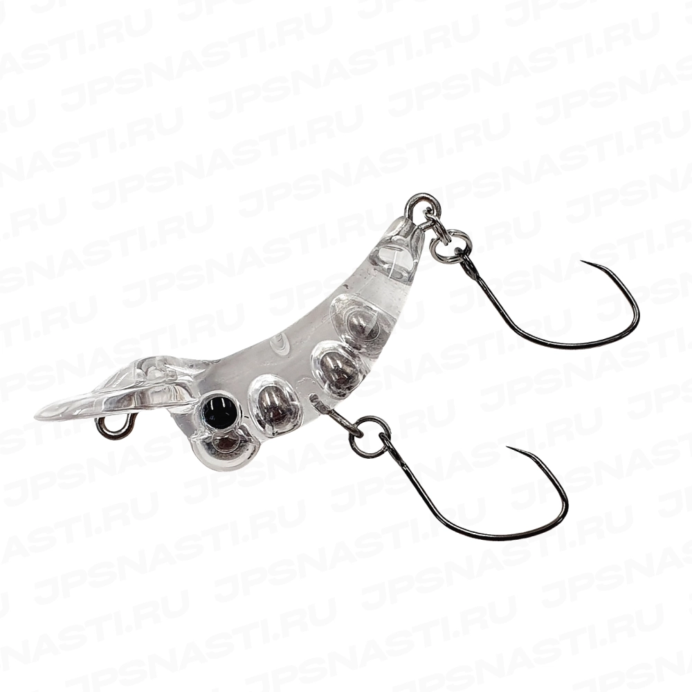 Воблер Mukai Shachihoko 23HS, 2.6 гр, #Clear