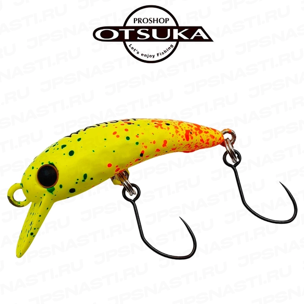 Воблер Lucky Craft Wah 33F, 1.7 г, #Splash Glow (Otsuka Oricolor)