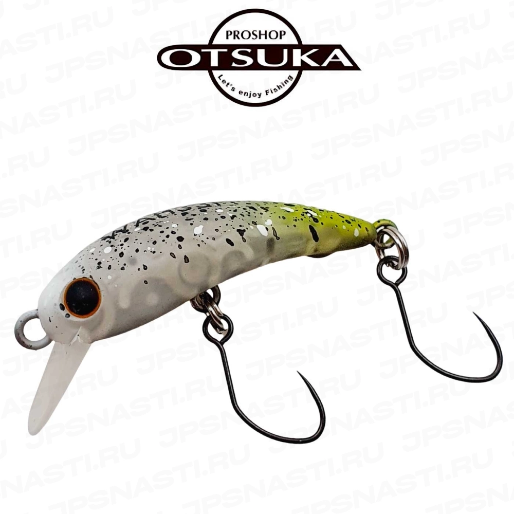 Воблер Lucky Craft Wah 33F, 1.7 г, #Water Leech (Otsuka Oricolor)