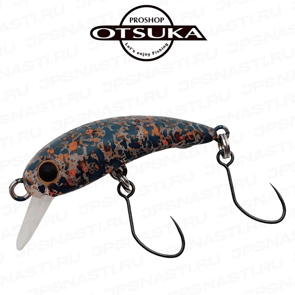 Воблер Lucky Craft Wah 33F, 1.7 г, #Barmaki (Otsuka Oricolor)