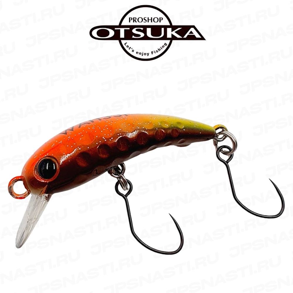 Воблер Lucky Craft Wah 33F, 1.7 г, #M.A01 Akatsuki (Otsuka Oricolor)